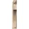 Ekena Millwork Westlake Arts & Crafts Smooth Outlooker, Douglas Fir, 5 1/2"W x 26"D x 32"H OUT06X26X32WTL03SDF - alternate 3